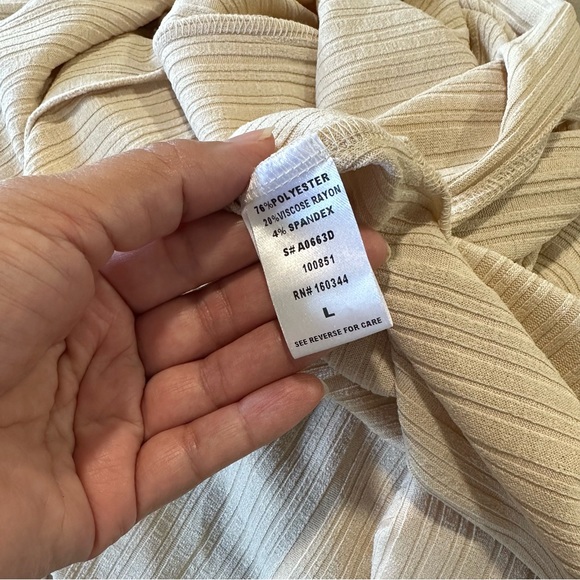 NWOT Bandeau Ribbed Dress - Picture 6 of 6